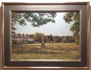 Water Gild on original art by Jan Gaska